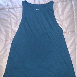 Old navy blue tank top